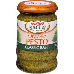 Photo of Sacla Italia Organic Pesto Classic Basil