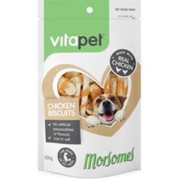 Photo of Vitapet Morsomes Dog Treats Chicken Biscuits 100g