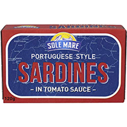 Photo of Sole Mare Sardines in Tomato Sauce 120gm