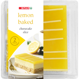 Photo of SPAR Lemon Baked Cheesecake 2pk
