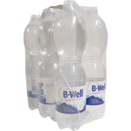 Photo of B Well Natural Alkaline High Ph ater 6x1.5l