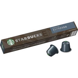 Photo of Starbucks Espresso Roast Coffee Beans Ground No11 10 Pack 57g