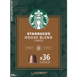 Photo of Starbucks House Blend Lungo Coffee Capsules