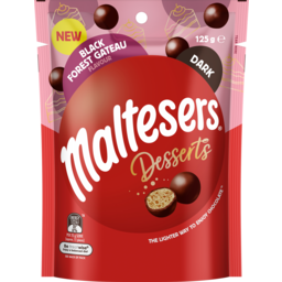 Photo of Maltesers Desserts Black Forest Gateau Chocolate Snack & Share Bag 125g