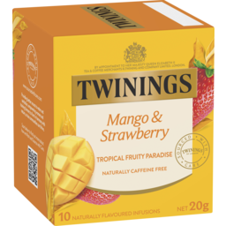 Photo of Twinings Tea Bags Mango Strawberry 10 Pack