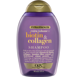 Photo of Ogx Extra Strength Extra Volume+ Biotin & Collagen Shampoo