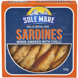 Photo of Sole Mare Brisling Sardines Smoked with Chilli