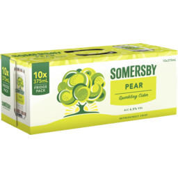 Photo of Somersby Pear Cider 4.5% 10 X 375ml Can 10.0x375ml