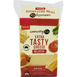 Photo of Community Co Cheese Block Extra Tasty