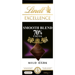 Photo of Lindt Excellence Smooth Blend 70% Cocoa Dark Chocolate