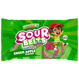 Photo of Zazers Sour Belts Green Apple 25g