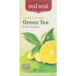 Photo of Red Seal Tea Bags Green Ginger 25 Pack