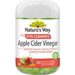 Photo of Nature's Way Vita Gummies Dietary Supplement Apple Cider Vinegar 100 Pack