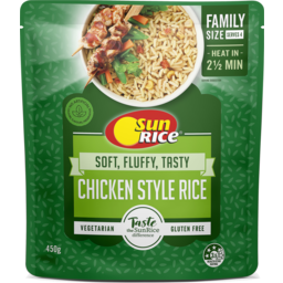 Photo of Sunrice Chicken Style Rice Microwave Pouch 450g 450g