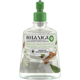 Photo of Air Wick Botanica Automatic Spray Refill Jasmine And Sri Lankan Cinnamon Leaf 224ml 