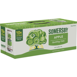 Photo of Somersby Apple Cider 4.5% 10 X 375ml Can 375ml