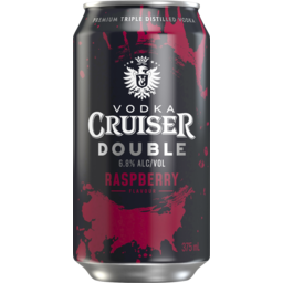 Photo of Vodka Cruiser Double Raspberry Can