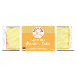 Photo of Bakers Oven Lemon Iced Madeira Cake