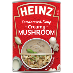 Photo of Heinz Cream Of Mushroom Condensed Soup 420gm
