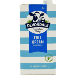 Photo of Devondale Full Cream Milk 2L