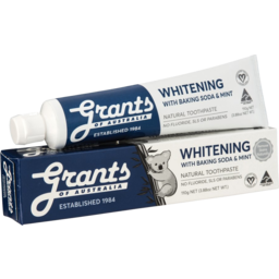 Photo of Grants Whitening Peppermint Toothpaste