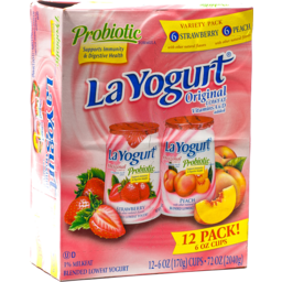 Photo of La Yogurt Strawberry Peach
