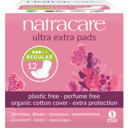 Photo of NATRACARE:NC Ultra Extra Pads Regular Wings 12