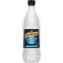 Photo of Schweppes Lemonade Soft Drink Bottle 600ml