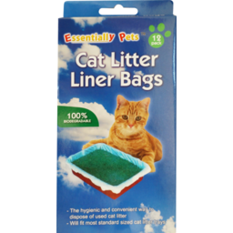 Photo of Essentially Pets Cat Litter Liners Bags 12pk