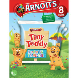 Photo of Arnotts Hundreds & Thousands Tiny Teddy Multipack