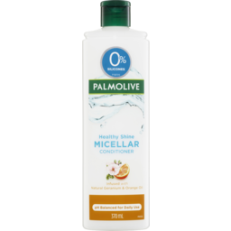 Photo of Palmolive Micellar Hair Conditioner Healthy Shine Natural Geranium & Orange Oil 0% Silicones 370ml