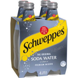Photo of Schweppes Soda Water Bottles 4x300ml