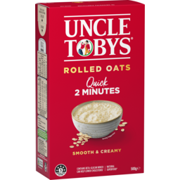 Photo of Uncle Tobys Oats Quick Rolled Oats For Porridge 500g
