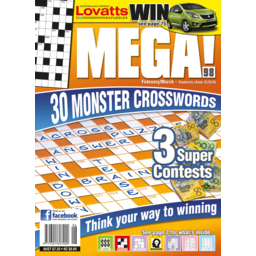 Photo of Lovatts Mega Crosswords 