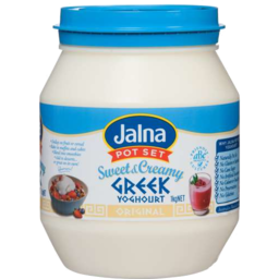 Photo of Jalna Natural Pot Set Sweet & Creamy Greek Yoghurt