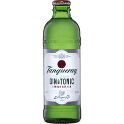 Photo of Tanqueray & Tonic Bottles