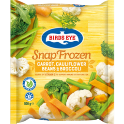 Photo of Birds Eye Snap Frozen Carrot Cauliflower Beans & Broccoli