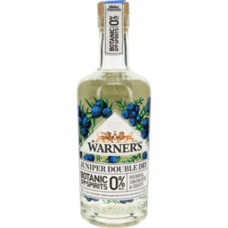 Photo of Warner's Non Alcoholic 0% Juniper Double Dry Gin