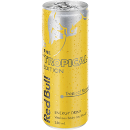 Photo of Red Bull Energy Drink, The Tropical Edition, 250ml 250ml