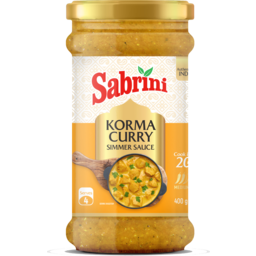 Photo of Sabrini Korma Curry Simmer Sauce 400g