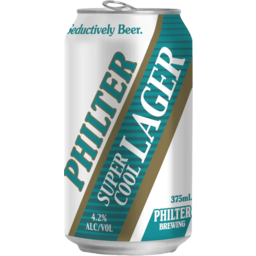 Photo of Philter Brewing Super Cool Lager Can