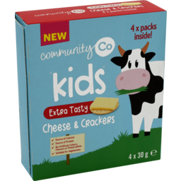 Photo of Community Co Kids Cheese Extra Tasty & Crackers Multi Pack
