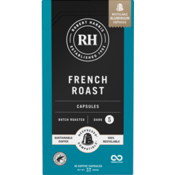 Photo of Robert Harris Fresh Coffee Capsules French Roast 10pack