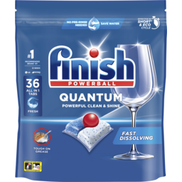 Photo of Finish Quantum Dishwashing Tablets Fresh 36 Pack