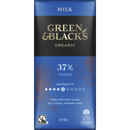 Photo of Green Blacks Organic 37% Milk 90gm