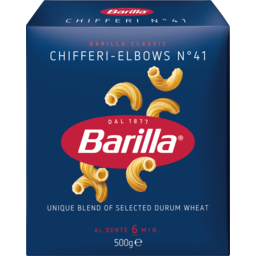 Photo of Barilla Dry Pasta Elbows Chifferi