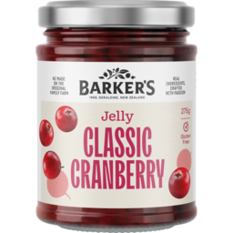 Photo of Barkers Jelly Cranberry 275g
