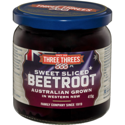 Photo of Three Threes Sweet Sliced Beetroot 415gm