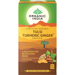 Photo of Organic India Tulsi Turmeric Ginger 25's