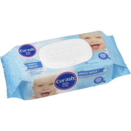 Photo of Curash Babycare Simply Water Baby Wipes 80 Pack 
